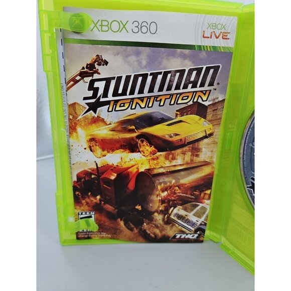 Stuntman Ignition 2007 Microsoft Xbox 360 Live Manual Included Pre Owned - Picture 7 of 9